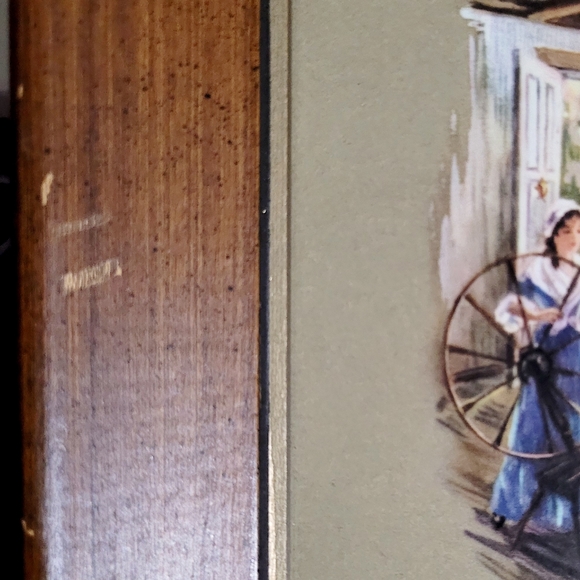 Vintage Wood Framed Signed Print - Picture 12 of 12